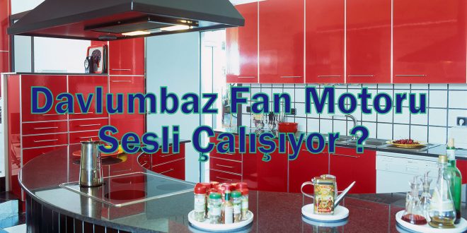 Davlumbaz Fan Motoru Sesli Çalışıyor ?
