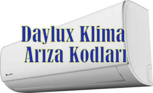 Daylux Klima Arıza Kodları